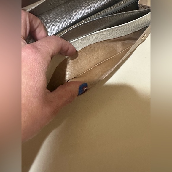 PRADA Tricolor Saffiano Double Snap Wallet - Picture 16 of 16